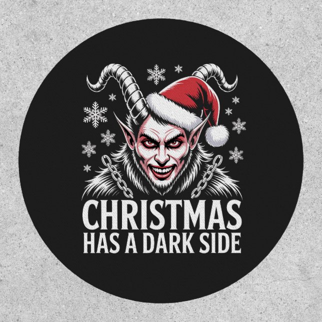 Christmas Has a Dark Side Patch (Front)
