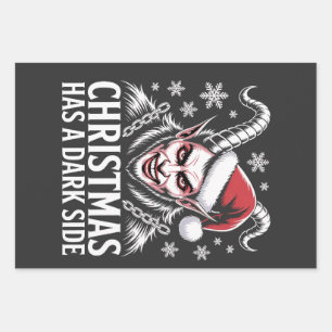 Christmas Has a Dark Side Wrapping Paper Sheets