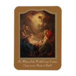 Christmas: He, Whom All The World... Magnet at Zazzle