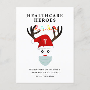 Christmas Healthcare Heroes Thank You Holiday
