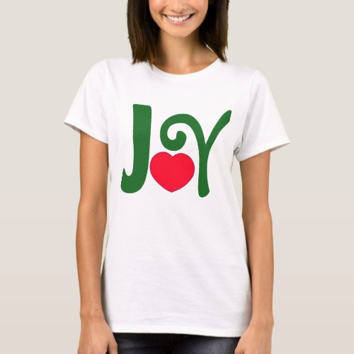 Christmas Heart Joy T_Shirt