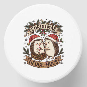Christmas Hedge Hugs Hedgehogs Santa Hats Snowflak Mini Candle Favors