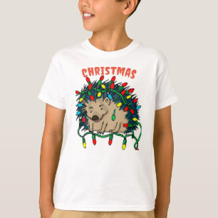 Christmas hedgehog T-Shirt