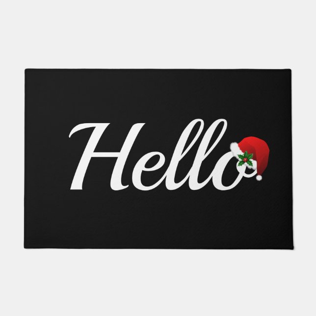 Christmas Hello Doormat (Front)