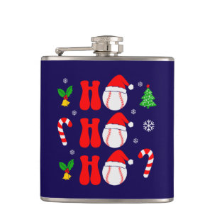 Christmas Ho Ho Ho Funny Xmas-85211 Flask