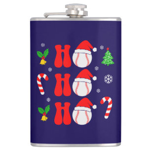 Christmas Ho Ho Ho Funny Xmas-85211 Flask