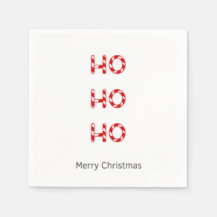Christmas Ho Ho Ho Napkins