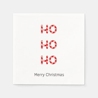 Christmas Ho Ho Ho Napkins