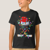 Christmas Hockey Xmas Santa Sports Hat Ll Kids Boy