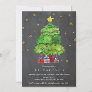 Christmas Holiady Party Invitation