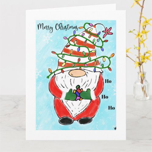 Christmas Holiday Autism awareness greeting card