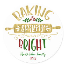 Christmas Holiday - Baking Spirits Bright - Multi