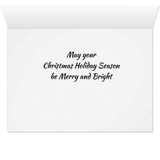 ***CHRISTMAS HOLIDAY BE MERRY AND BRIGHT*** (Inside Horizontal (Bottom))