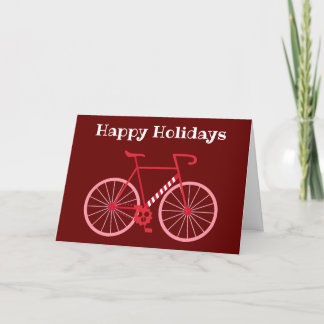 Christmas Holiday Bicycle Card
