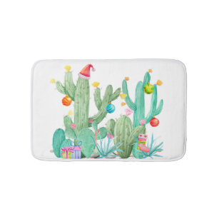 Desert Cactus Bath Mats Rugs Zazzle