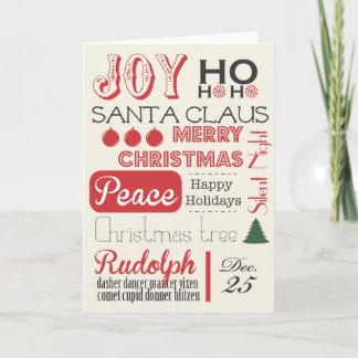 Christmas Holiday Card