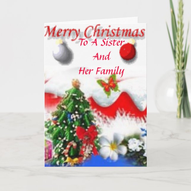 Christmas Holiday Card (Front)