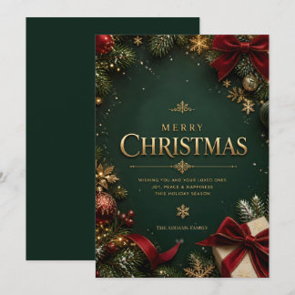 Christmas  holiday card