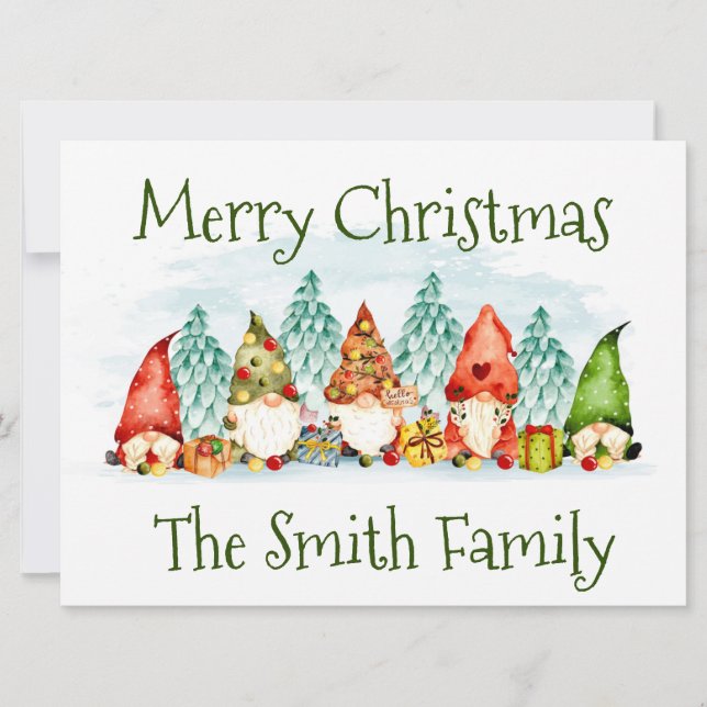 Christmas Holiday Card (Front)