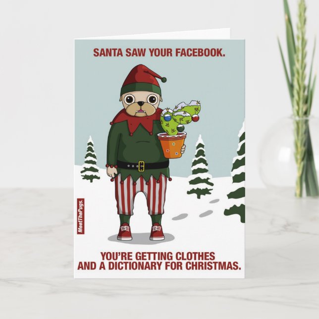 CHRISTMAS HOLIDAY CARD (Front)