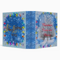 Christmas Card Album, Holiday Card Binder Keeper, Holiday Memory, Holiday  Keepsake 3 Ring Binder 30 Color Options 