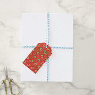 Christmas Holiday Charm Pattern 01 - Gift Tag
