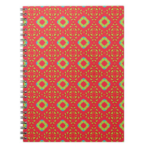 Christmas Holiday Charm Pattern 01 - Notebook