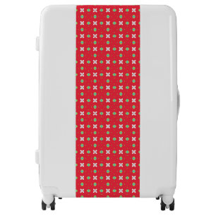 Christmas Holiday Charm Pattern 02 - Luggage