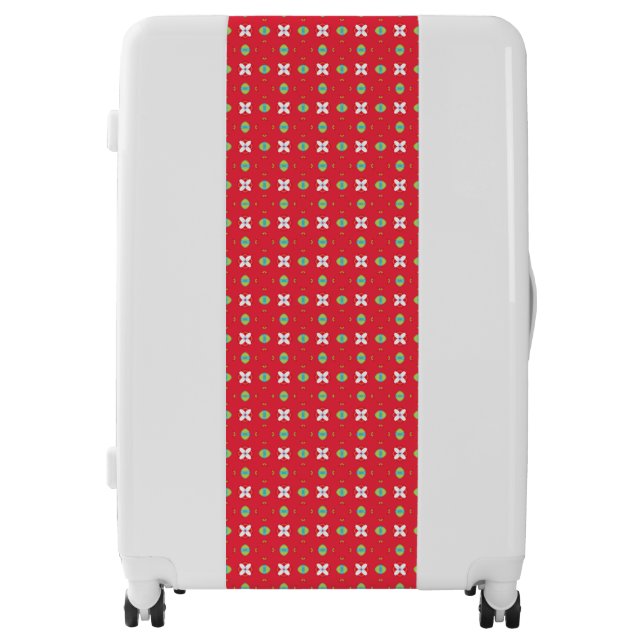 Christmas Holiday Charm Pattern 02 -  Luggage (Front)