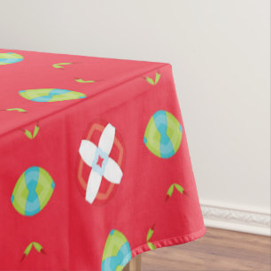 Christmas Holiday Charm Pattern 02 - Tablecloth