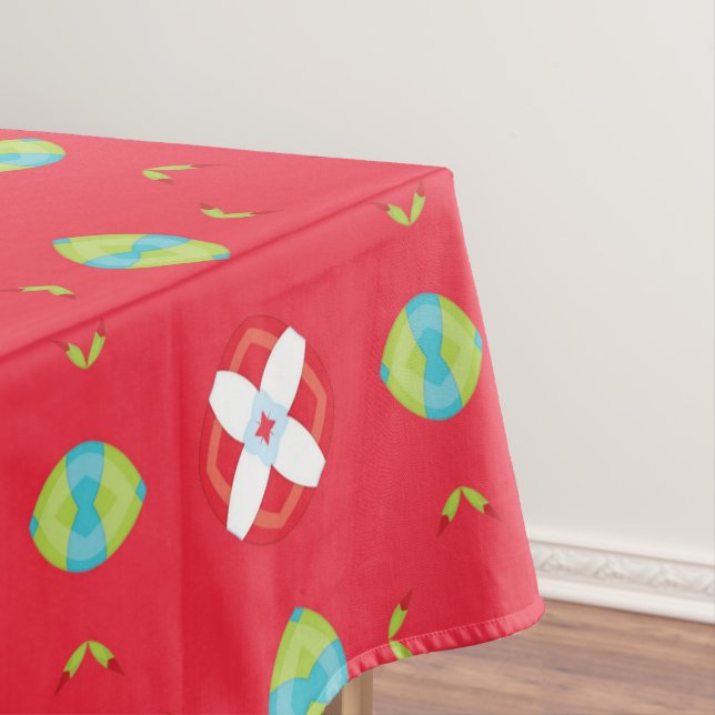 Christmas Holiday Charm Pattern 02 -  Tablecloth (In Situ)