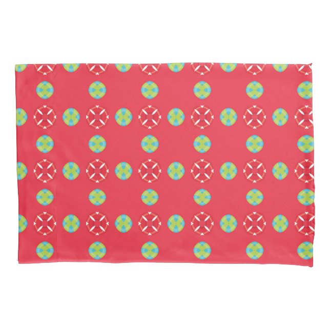 Christmas Holiday Charm Pattern 03 -  Pillow Case (Front)