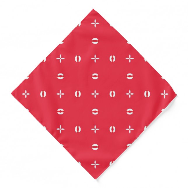 Christmas Holiday Charm Pattern 09 -  Bandana (Front)