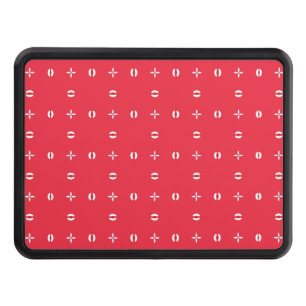 Christmas Holiday Charm Pattern 09 - Hitch Cover