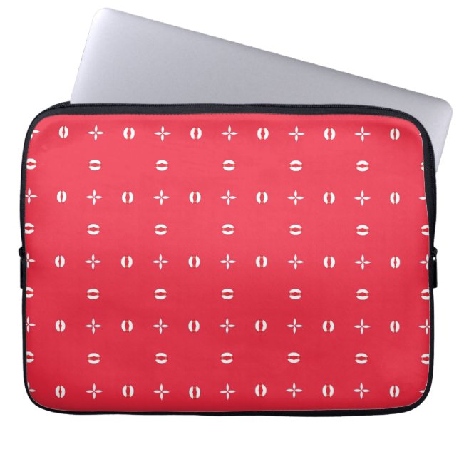 Christmas Holiday Charm Pattern 09 -  Laptop Sleeve (Front)