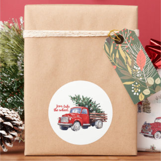 Christmas Holiday Christian Nativity Classic Round Sticker