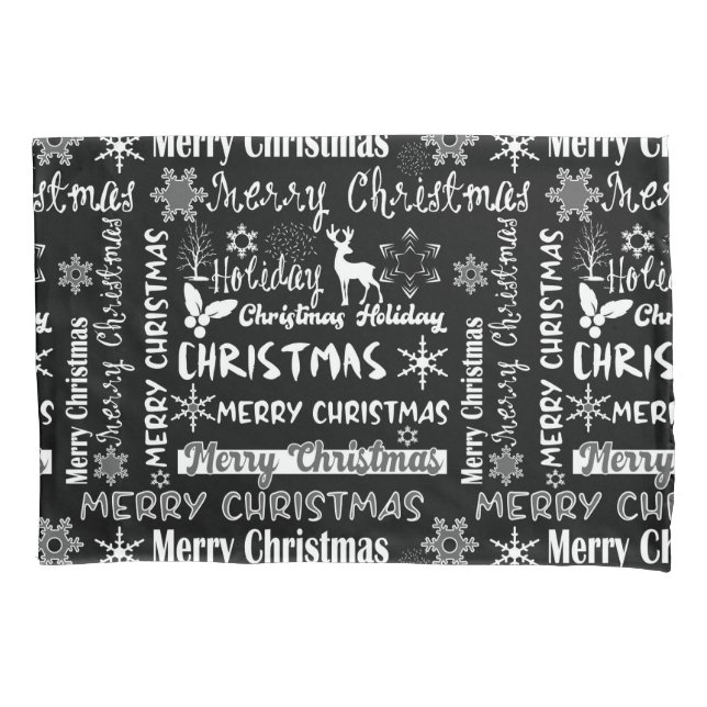 Christmas holiday, Christmas pattern  Pillow Case (Front)