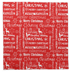 Christmas holiday, Christmas pattern, winter Cloth Napkin