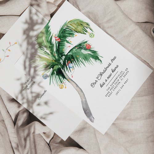 Christmas Holiday Coastal Moving Palm Tree Announcement