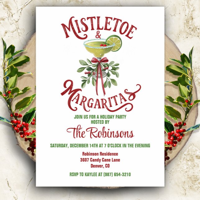 Christmas Holiday Cocktail Party Invitation (Creator Uploaded)
