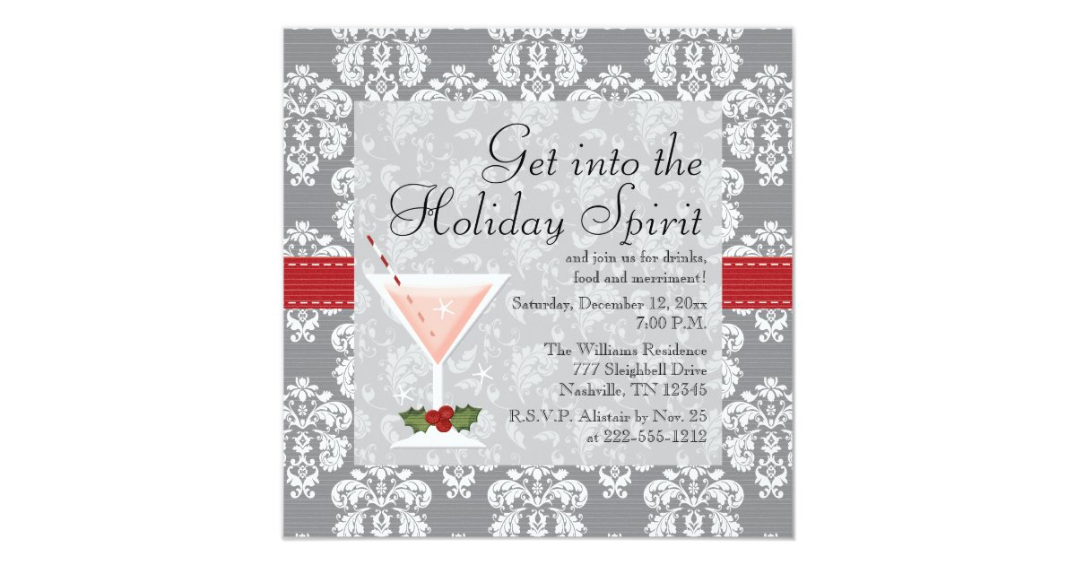 cocktail party invite