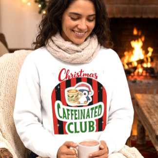 Christmas Holiday Coffee Club Sweatshirt