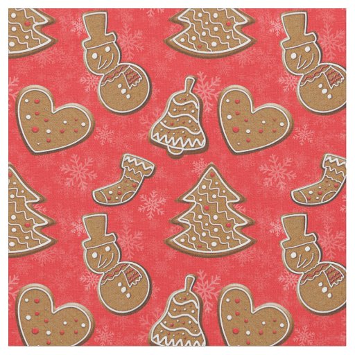 Christmas Holiday Cookie Fabric