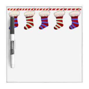 Christmas Holiday Decor Dry Erase Board