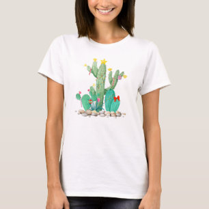 Christmas Holiday Desert Cactus Cacti Southwest T-Shirt