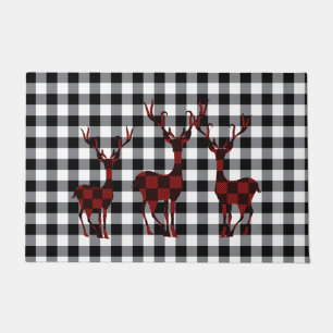Christmas Holiday Doormat-Deer Doormat