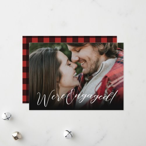 Christmas Holiday Engagement Announcement