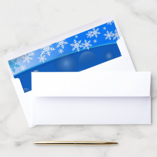 Christmas Holiday Envelope Liner