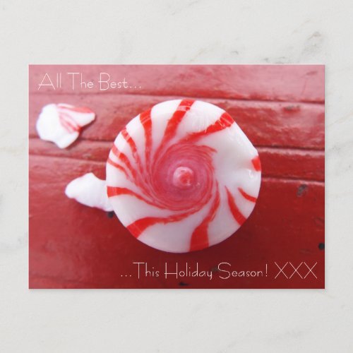Christmas Holiday festive peppermint swirl candy