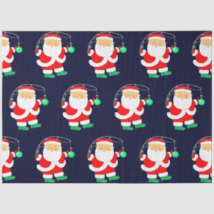 Christmas Holiday Fishing Tissue Paper